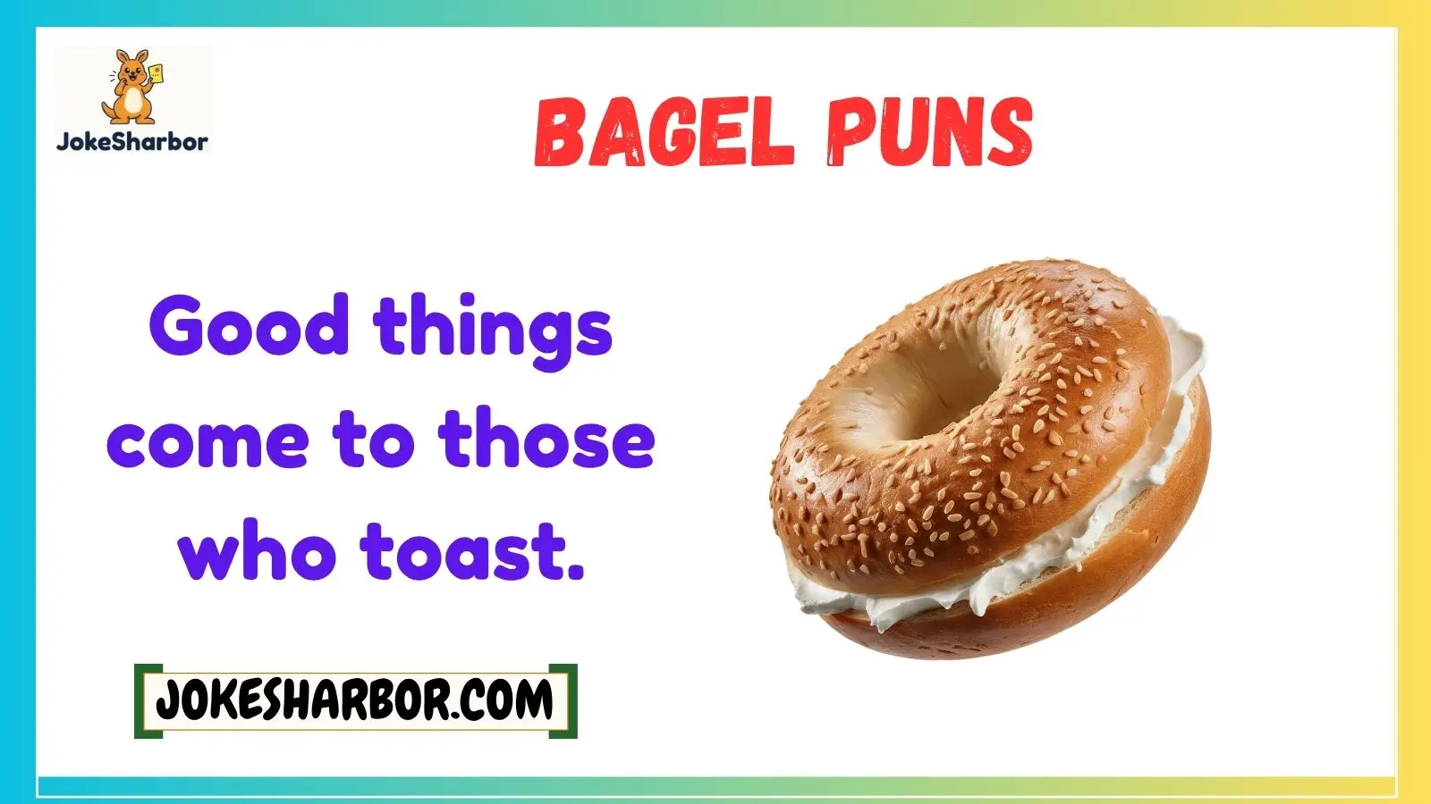 bagel puns