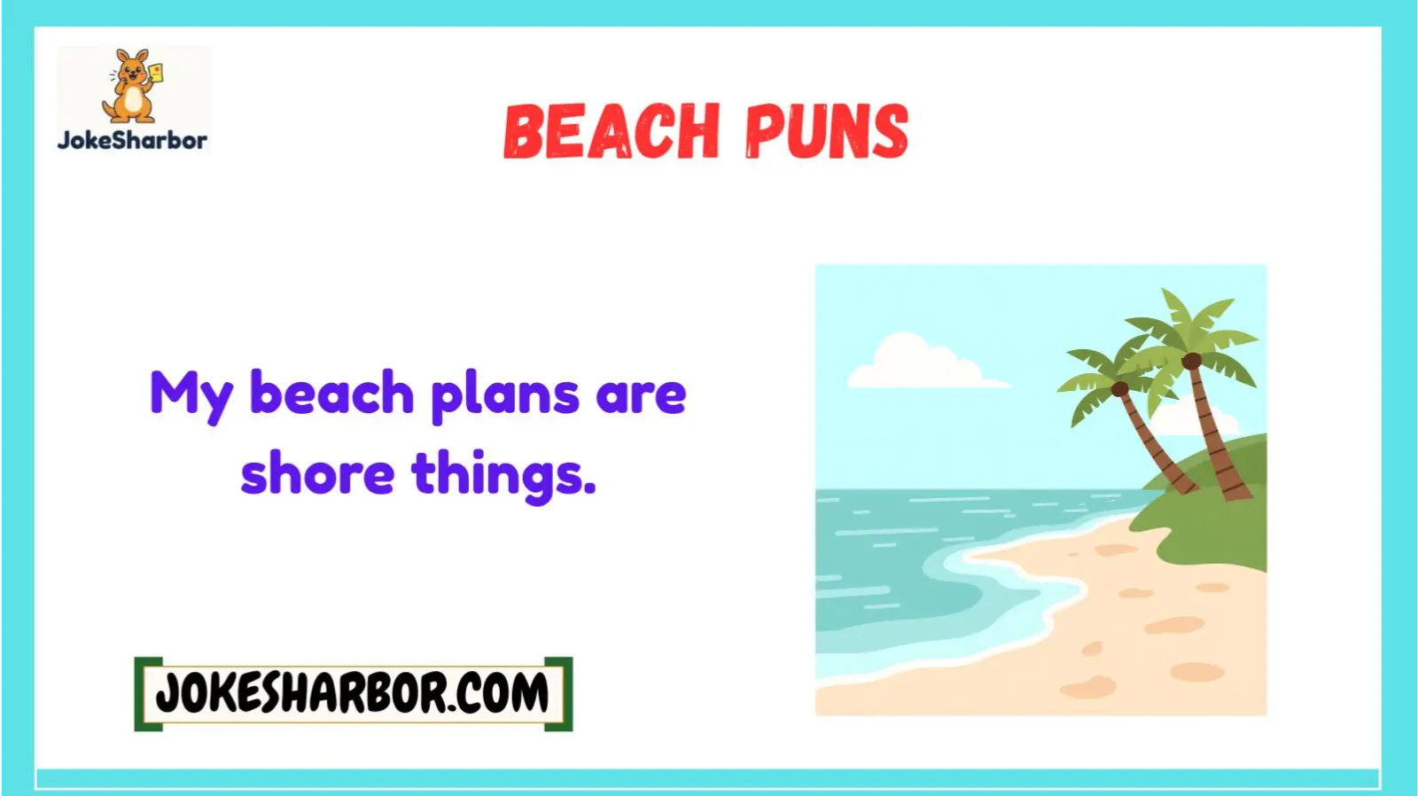 beach puns