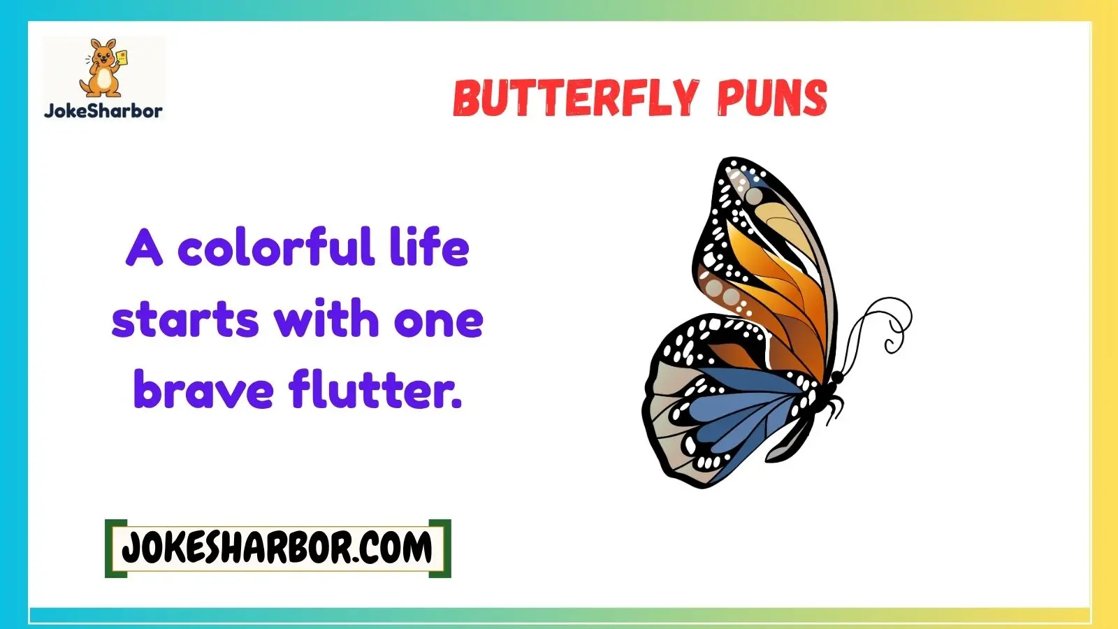 butterfly puns