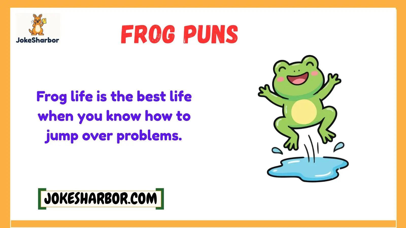 frog puns
