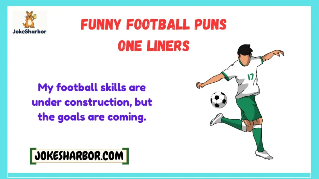 Funny Football Puns One Liners