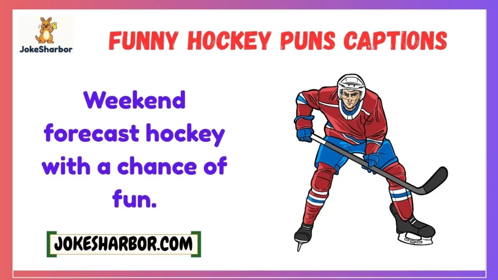 Funny Hockey Puns Captions
