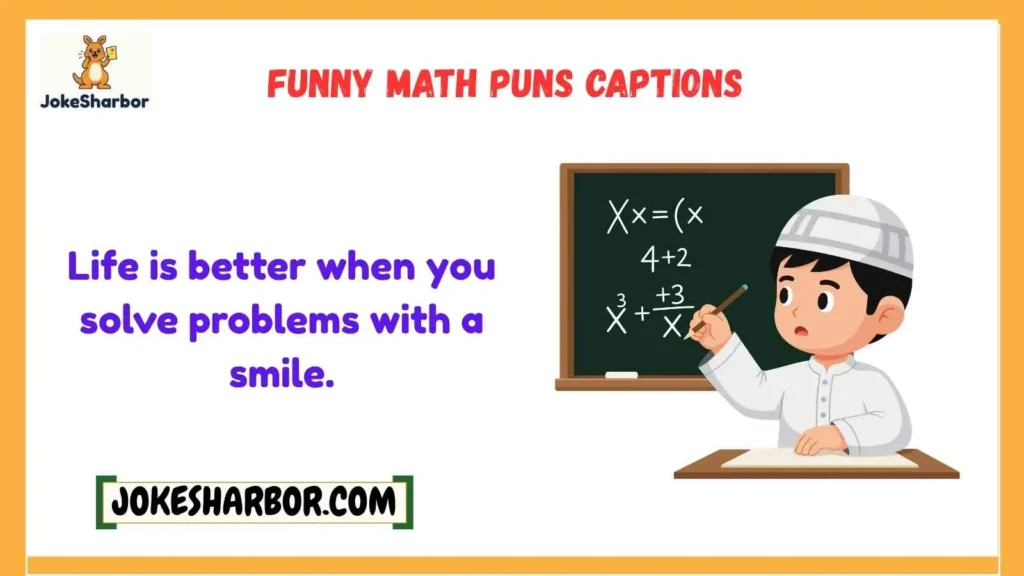 Funny Math Puns Captions