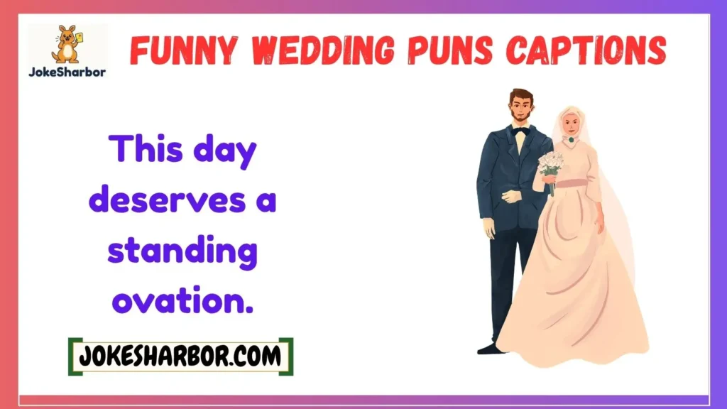 Funny Wedding Puns Captions