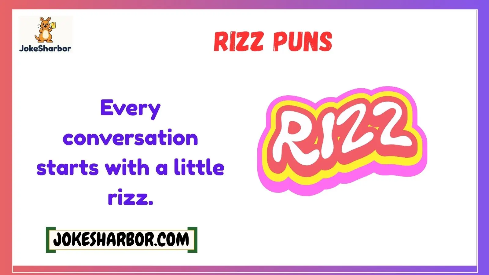 rizz puns
