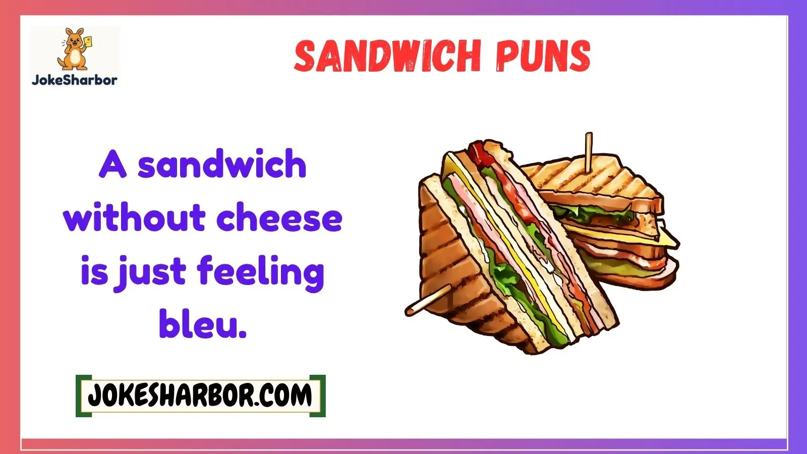sandwich puns
