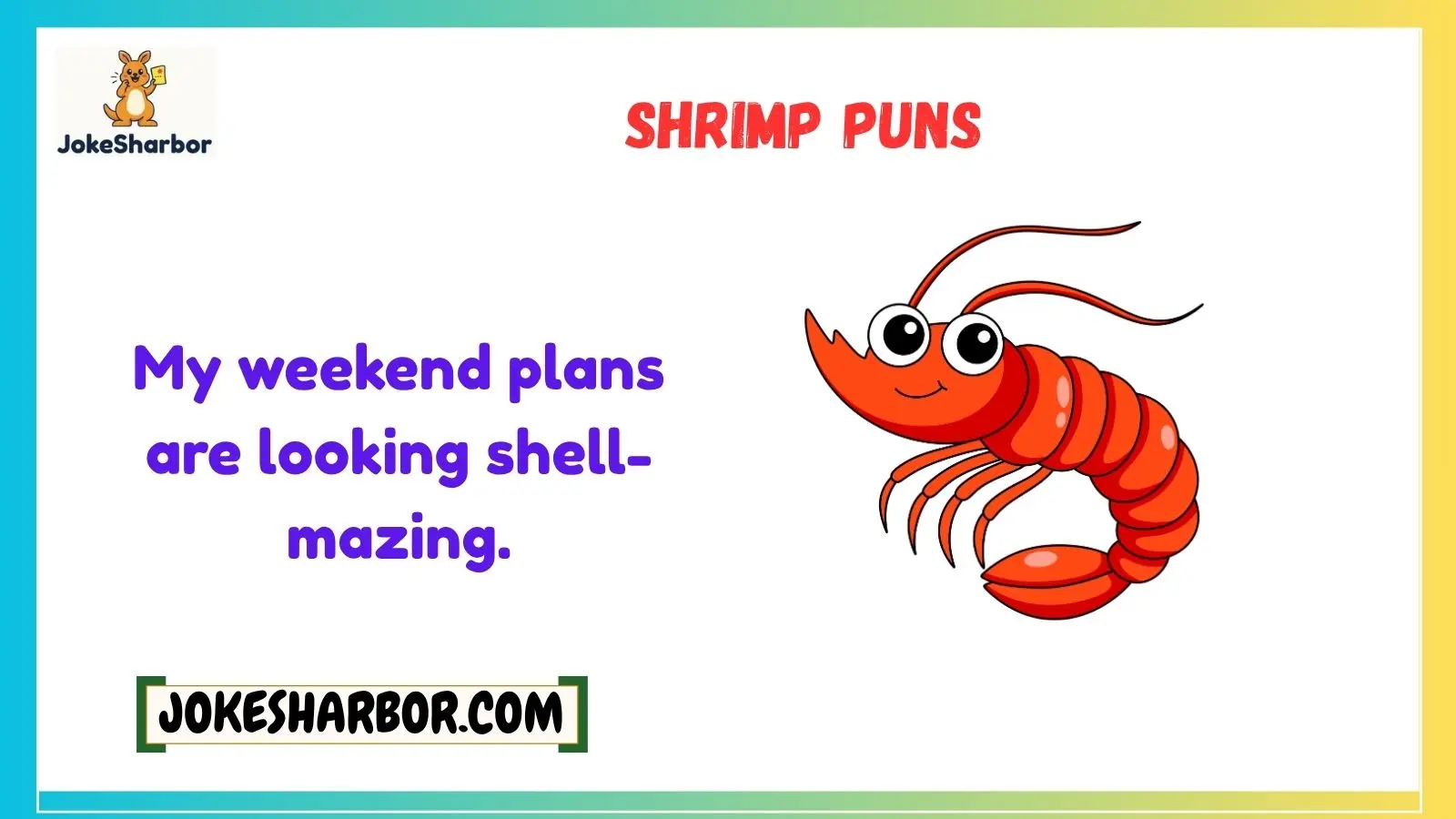 shrimp puns