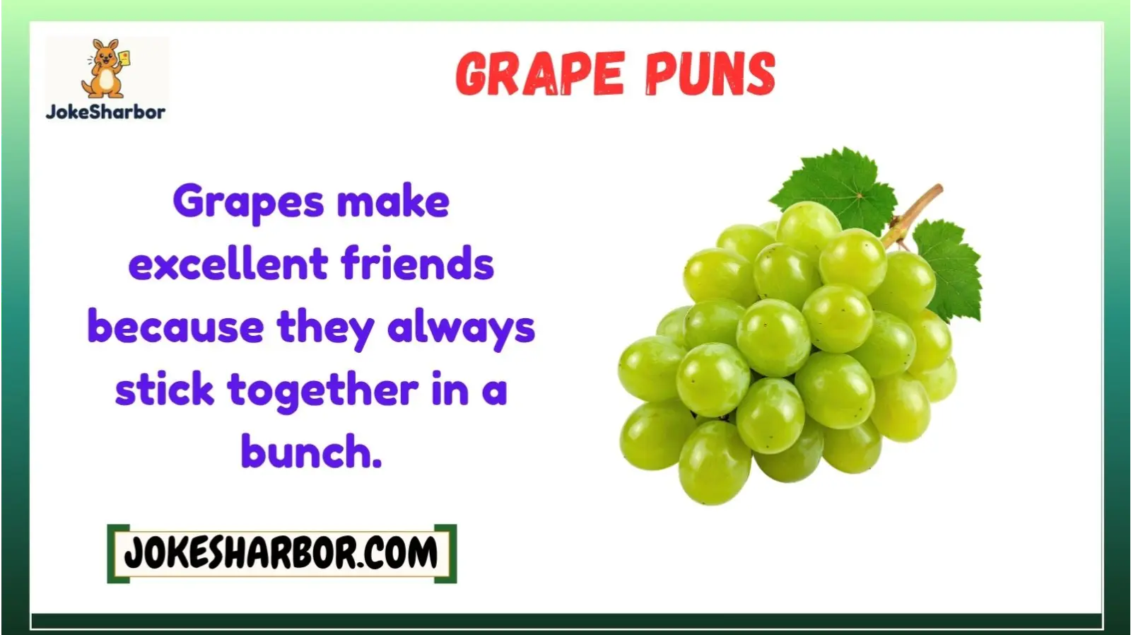grape puns