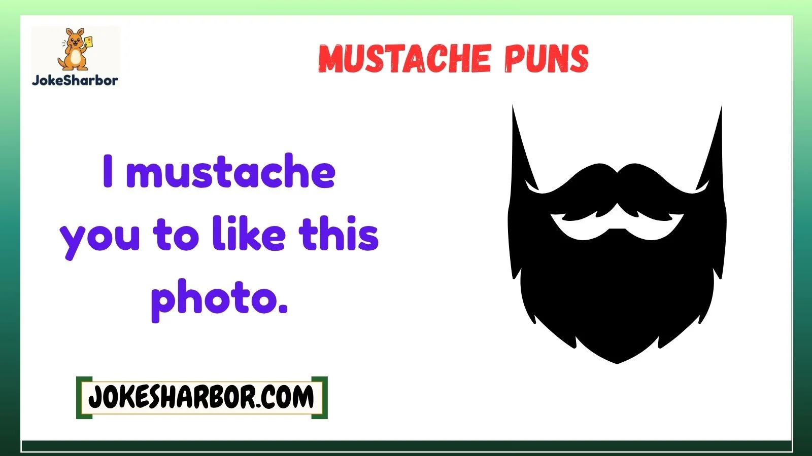 mustache puns