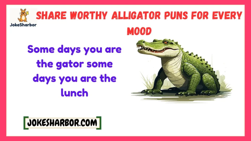 Share Worthy Alligator Puns for Every Mood